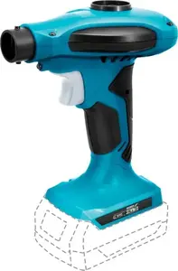 Cordless Tire Inflator Dedra DED7079 — battery-powered portable pump