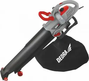 Electric leaf blower collector Dedra DED8689 3000W 3-in-1 (blower, vacuum, mulcher)