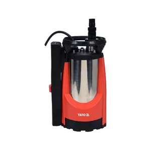 Water pump YATO YT-85341, 750 W, 11,000 l/h, stainless steel housing, max head 7 m, IPX8