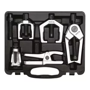 Ball joint extractor set YATO YT-06157, steel, silver finish, 6 pieces