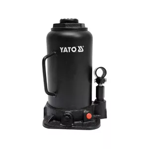 Mechanical jack YATO YT-17007, 20,000 kg capacity, lift 24.2–45.2 cm, piston 150 mm, head Ø45 mm, weight 10.5 kg
