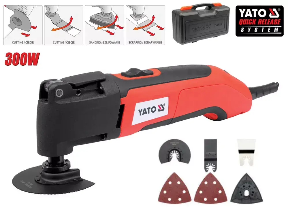 YATO YT-82220 oscillating multi-tool 300W Photo 2