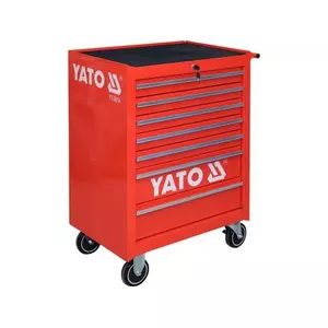 Tool cart Yato YT-0914 Steel Red Ball-bearing slides 680x458x995mm