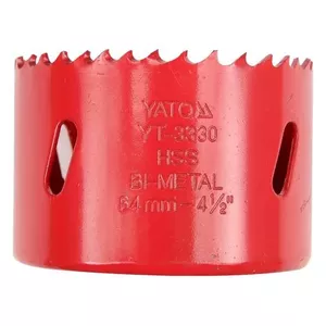 Hole Saw Yato YT-3327 5.7 cm for Aluminium Cast Iron Plastic Stainless Steel Wood