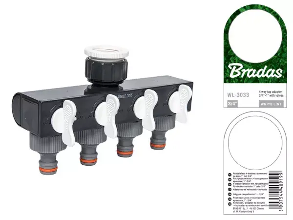 Shut-off valve BRADAS WL-3033 Photo 2