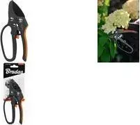 Pruning shear BRADAS KT-V1025, anvil ratchet mechanism, SK5 steel blade, 4-stage ratchet