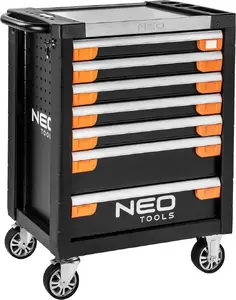 Tool cabinet NEO tools 84-220, metal storage cabinet for workshop and garage