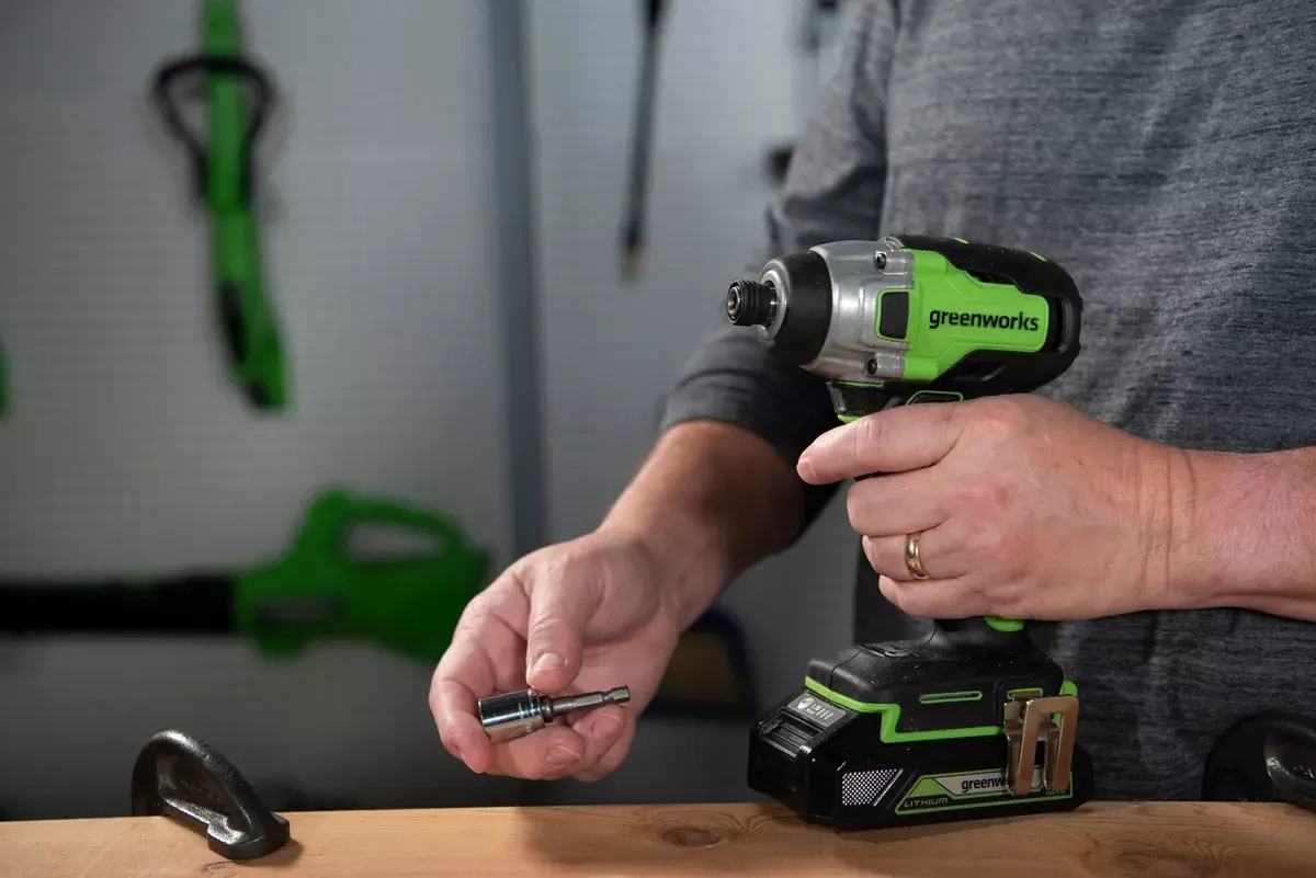 Impact Wrench Greenworks 3802807 GR3802807 Photo 4