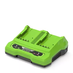 Battery charger GreenWorks G24X2UC2 dual‑slot 24V Li‑Ion, 4A, 2-cell, fast charge