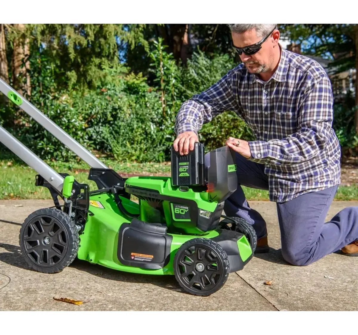 Газонокосилка Greenworks 2514207 Photo 10