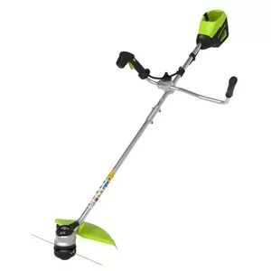 Greenworks GD60BCB 40 cm Baterija Melns, Zaļš, Sudrabs