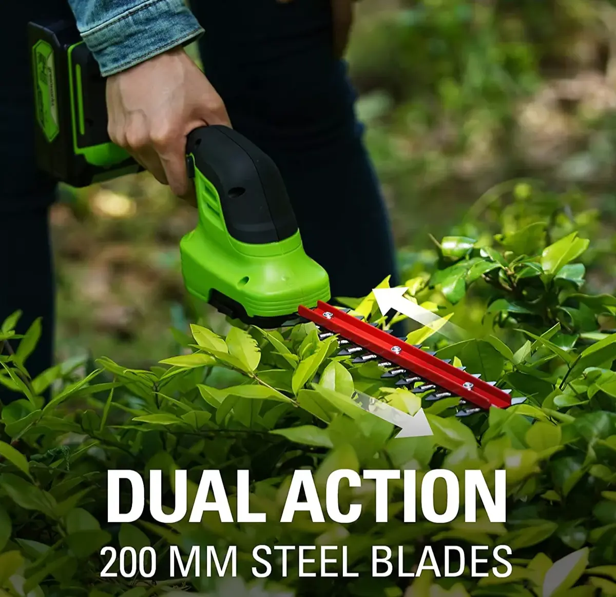 GreenWorks 1600607VA bezvada zāles šķēres 12 cm 24 V Photo 2