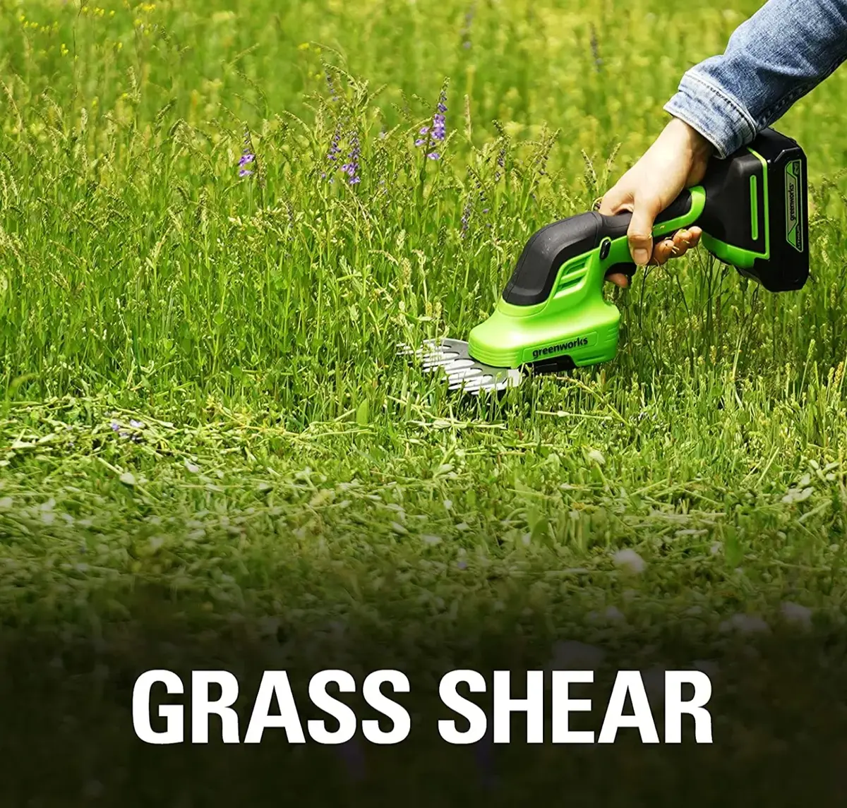 GreenWorks 1600607VA bezvada zāles šķēres 12 cm 24 V Photo 6