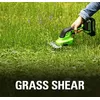 GreenWorks 1600607VA bezvada zāles šķēres 12 cm 24 V Photo 6