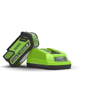 Battery and Charger Set GreenWorks 2936607 — Li‑Ion 2 Ah battery and compatible charger