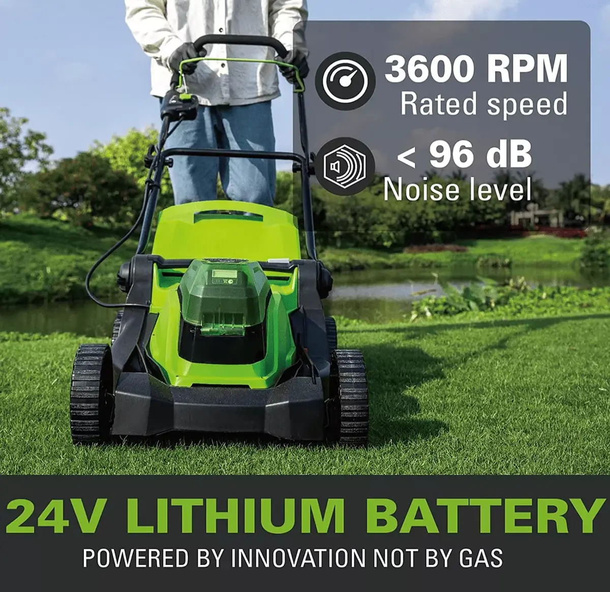 Газонокосилка Greenworks 2516107 Photo 2
