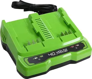 Cordless Battery Charger GreenWorks Ładowarka 40V GR2940907, compatible with 40V battery systems