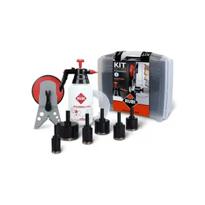 Drill bit set RUBI 50903 sizes Ø 3/4” to 2 1/2”