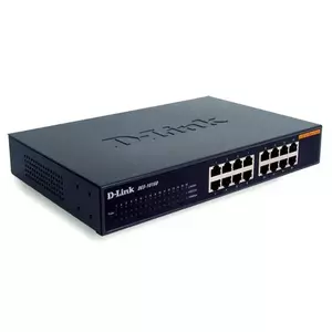 D-Link DES-1016D/E tīkla pārslēgs Nepārvaldīts