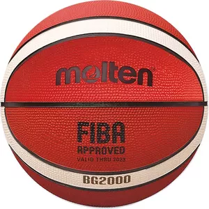 Basketbola treniņbumba MOLTEN B6G2000 FIBA, gumijas, izmērs 6