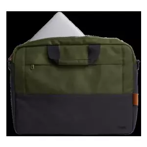 Laptop bag TRUST Lisboa for 16-inch laptops, green, 0.09 kg
