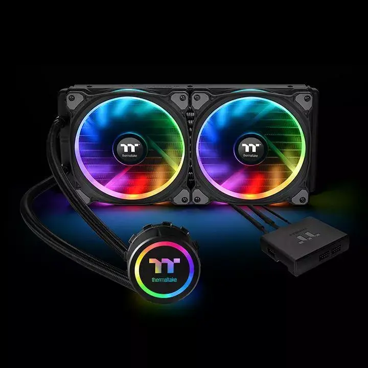 All-in-one liquid cooler Thermaltake Floe Riing RGB 280 TT Photo 2