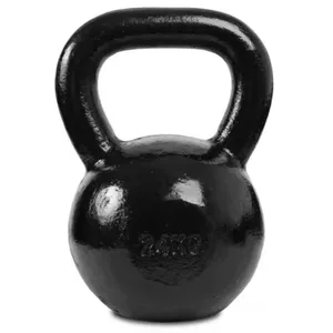 Kettlebell cast iron with rubber base TOORX 24kg  