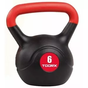 Ķettlebell TOORX 6kg ar PVC pārklājumu