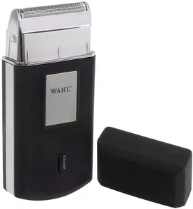 Фольгированный триммер Wahl WAHP3615-0471 — аккумуляторный фольгированный бритвенный блок, 1 головка, чёрный, 45 ч автономной работы