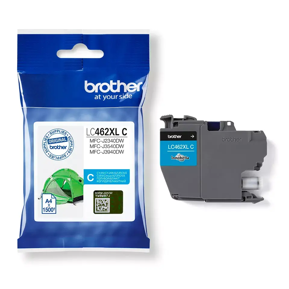 Cartridge Brother LC-462XLC Cyan Photo 3