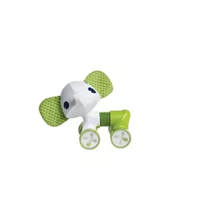 Ходунок для малышей Tiny Love Samuel — 4 колеса, игрушка-слон, от 3 месяцев, зелёно-белый