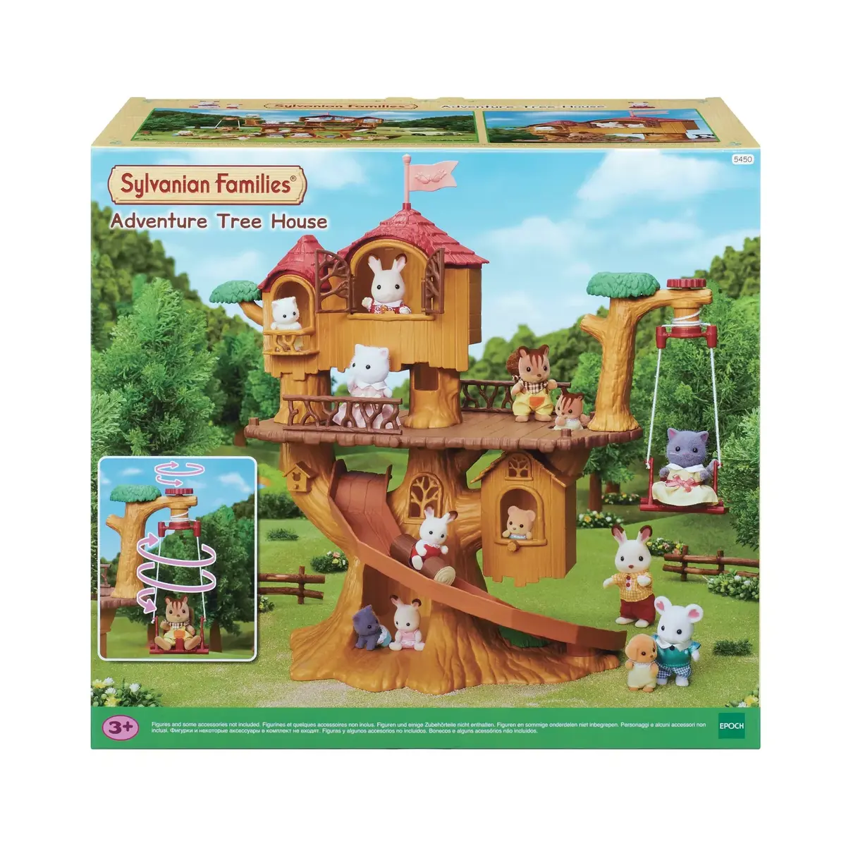 Epoch Sylvanian Families Adventure Tree House набор Photo 3