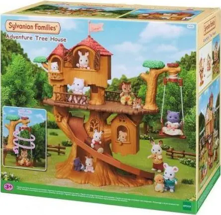 Epoch Sylvanian Families Adventure Tree House komplekts Photo 16