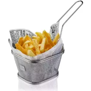 Serving Basket GEFU Mini-Servierkorb BBQ 89528, large - for BBQ and table service