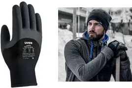 Uvex unilite thermo plus Melns Pelēks
