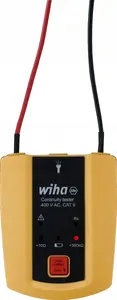 Voltage tester Wiha 45222 up to 400 V AC CAT II with 2x AAA batteries