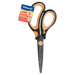 Scissors Pelikan griffix Art & Craft Straight cut Black Orange 150 mm