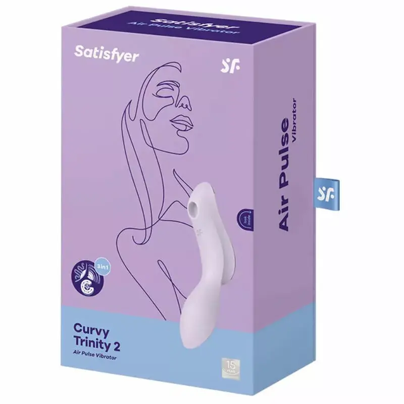 Air Pulse SATISFYER Curvy Trinity 2 vibrator Photo 4