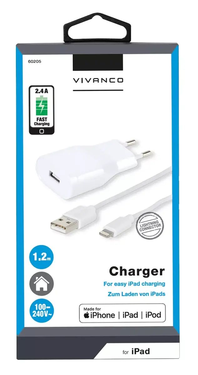 Charger Vivanco T-PO AC MFI LT2 Photo 4