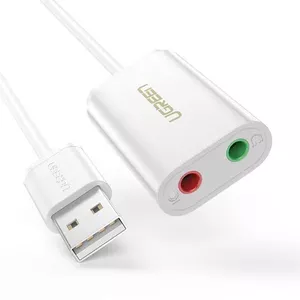 Ugreen 30143 audio karte 2.0 kanāli USB