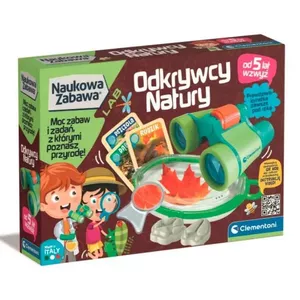 Educational science kit Clementoni Odkrywcy Natury model 50714 — hands-on experiments for children