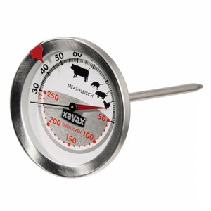 Mehāniskais gaļas un cepeškrāsns termometrs