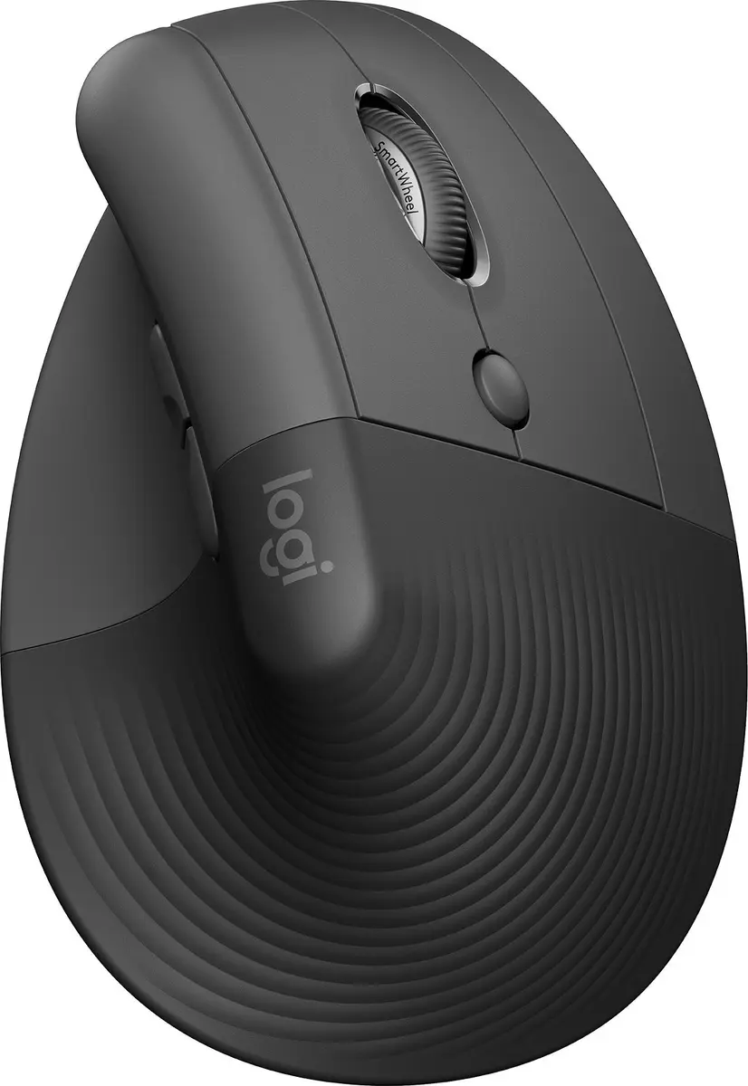 Logitech Lift vertikālā ergonomiskā pele grafīta
