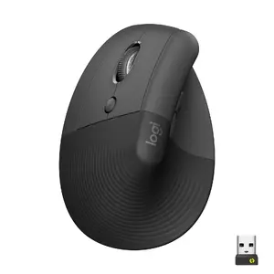 Mouse Logitech Lift USB Optical Vertical Black Left Handed