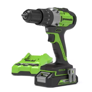 Greenworks 3704107UA power screwdriver/impact driver Black, Green