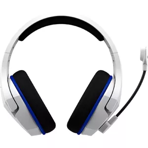 HyperX Cloud Stinger Core - Wireless Gaming Headset (White-Blue) - PS5-PS4