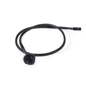 Temperatūras sensors Alphacool 17596 Misiņš Melns 18mm Dziļums 17mm Augstums