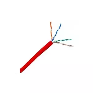 UTP сетевой кабель PLANET Cat5E PVC красный 305 м
