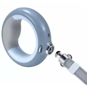 Leash doggy village MT7129 luminous grey — reflective LED safety leash