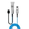 Optiskā šķiedra USB 3.0 kabelis 30m Photo 2